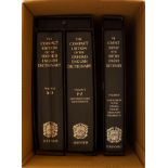 COMPACT OXFORD ENGLISH DICTIONARY 1980 in two volumes. Housed in the presentation slipcase and