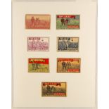 COLLECTIONS & ACCUMULATIONS OLYMPIC GAMES & SPORTS IN EIGHT ALBUMS 1896-1970, with mint sets and