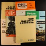 RAILWAY TRAIN MAGAZINES 1962 - 1998 Comprising of 'Modern Railways' 1962-1964 (15 magazines), 'The