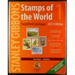 2014 'STAMPS OF THE WORLD' set of catalogues by Stanley Gibbons. (6)
