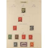 COLLECTIONS & ACCUMULATIONS BRITISH COMMONWEALTH COLLECTION IN FIVE ALBUMS with mint and used QV
