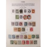 COLLECTIONS & ACCUMULATIONS BRITISH COMMONWEALTH - ASIA 1850's - 1980's mint & used collection