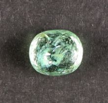 GEMSTONE 3.12 ct TOURMALINE PARAIBA. Green with oval faceted cut. Measures 8.98 x 7.73 x 6.30 mm.