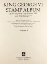 COLLECTIONS & ACCUMULATIONS SIX KING GEORGE VI ALBUMS IN SLIP CASES WITH MINT STAMPS. The 6