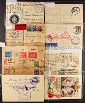 GERMANY COVERS group of 31 selected items (2 are miniature sheets), chiefly 1890's - 1940's,