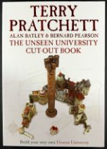 TERRY PRATCHETT'S THE UNSEEN UNIVERSITY CUT-OUT BOOK in very good condition.