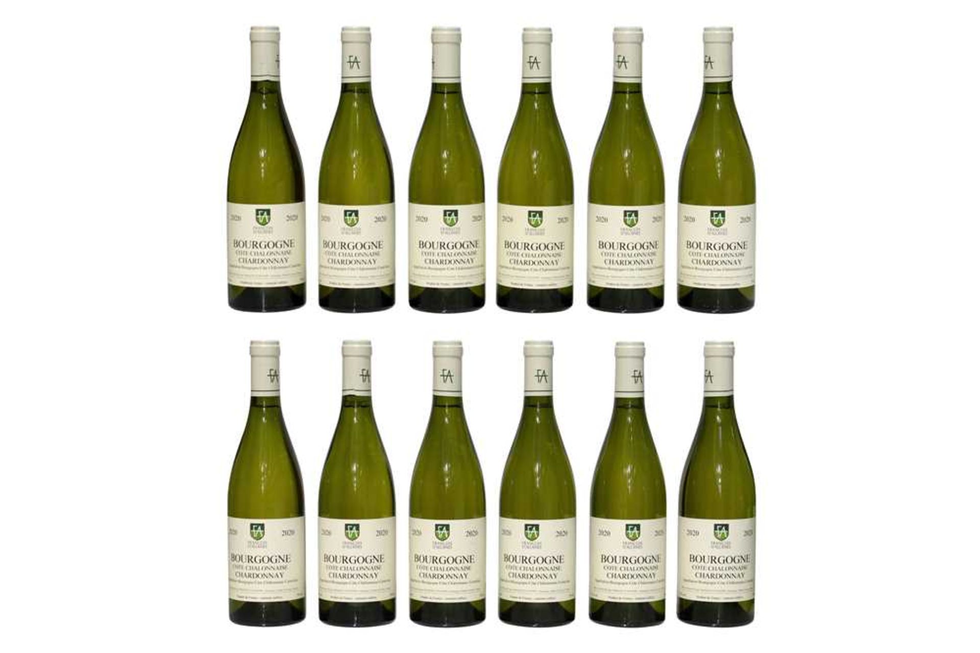 Bourgogne Blanc, Côte Châlonnaise, François D'Allaines, 2020, twelve bottles