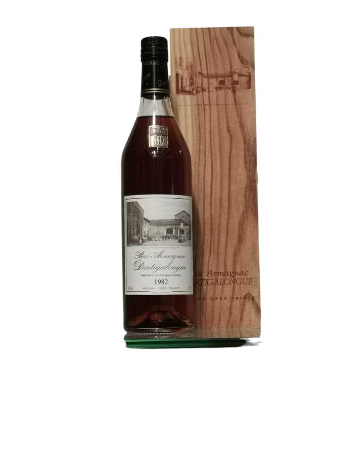 Dartigalongue, Bas Armagnac, 1982, bottled 2013, one bottle in wooden presentation case