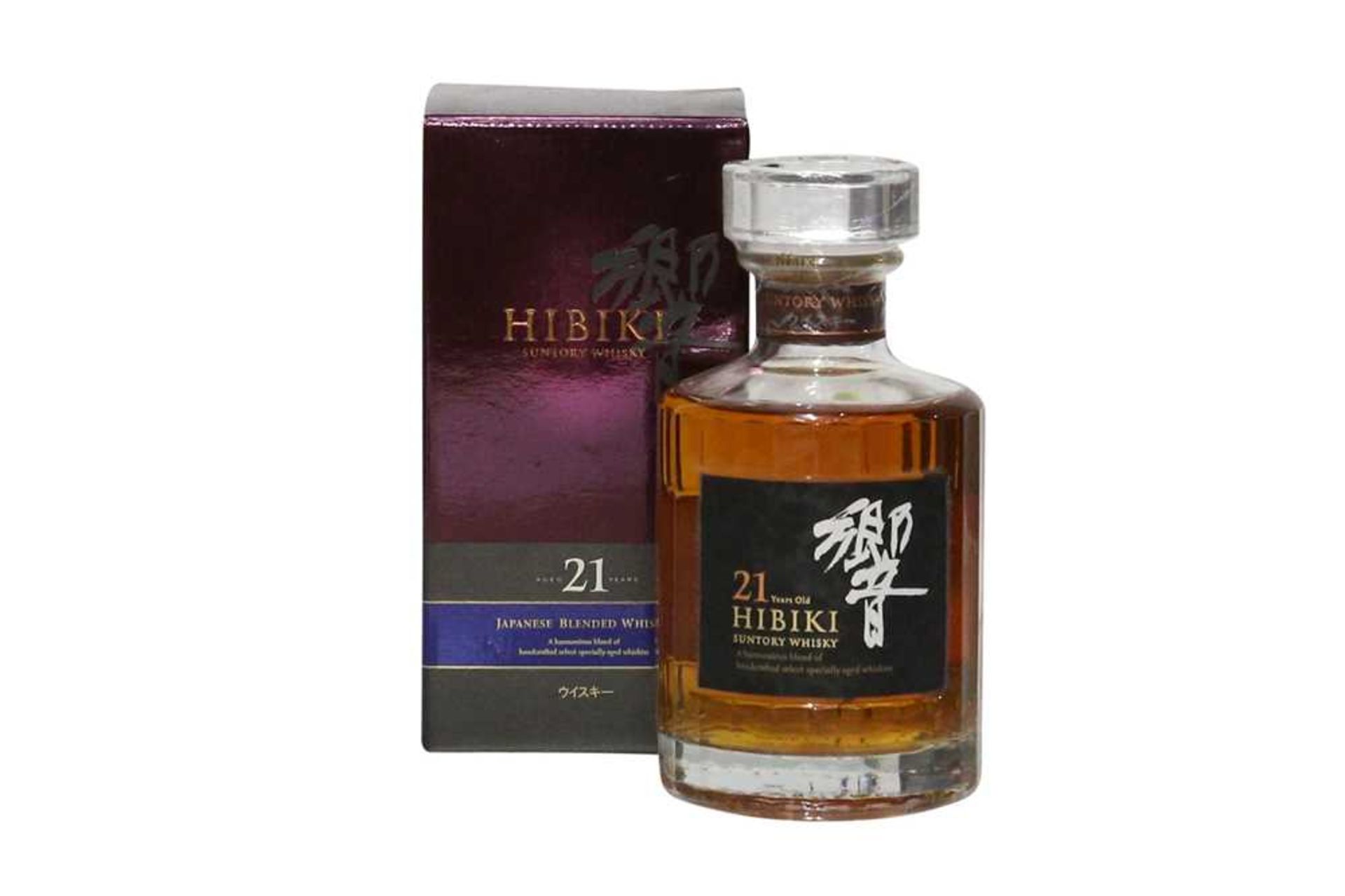 Hibiki, Suntory, Japanese Blended Whisky, Aged 21 years, old bottling
