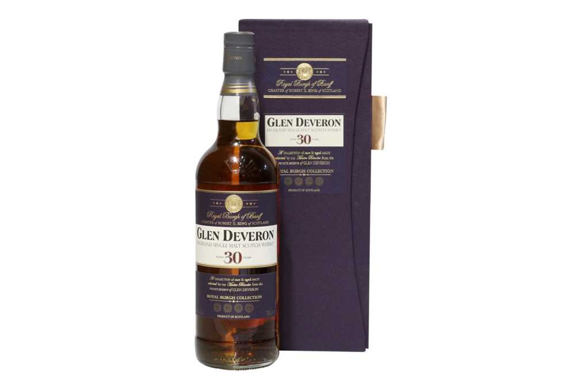 Glen Deveron, Highland Single Malt Scotch Whisky, Aged 30 Years, one bottle
