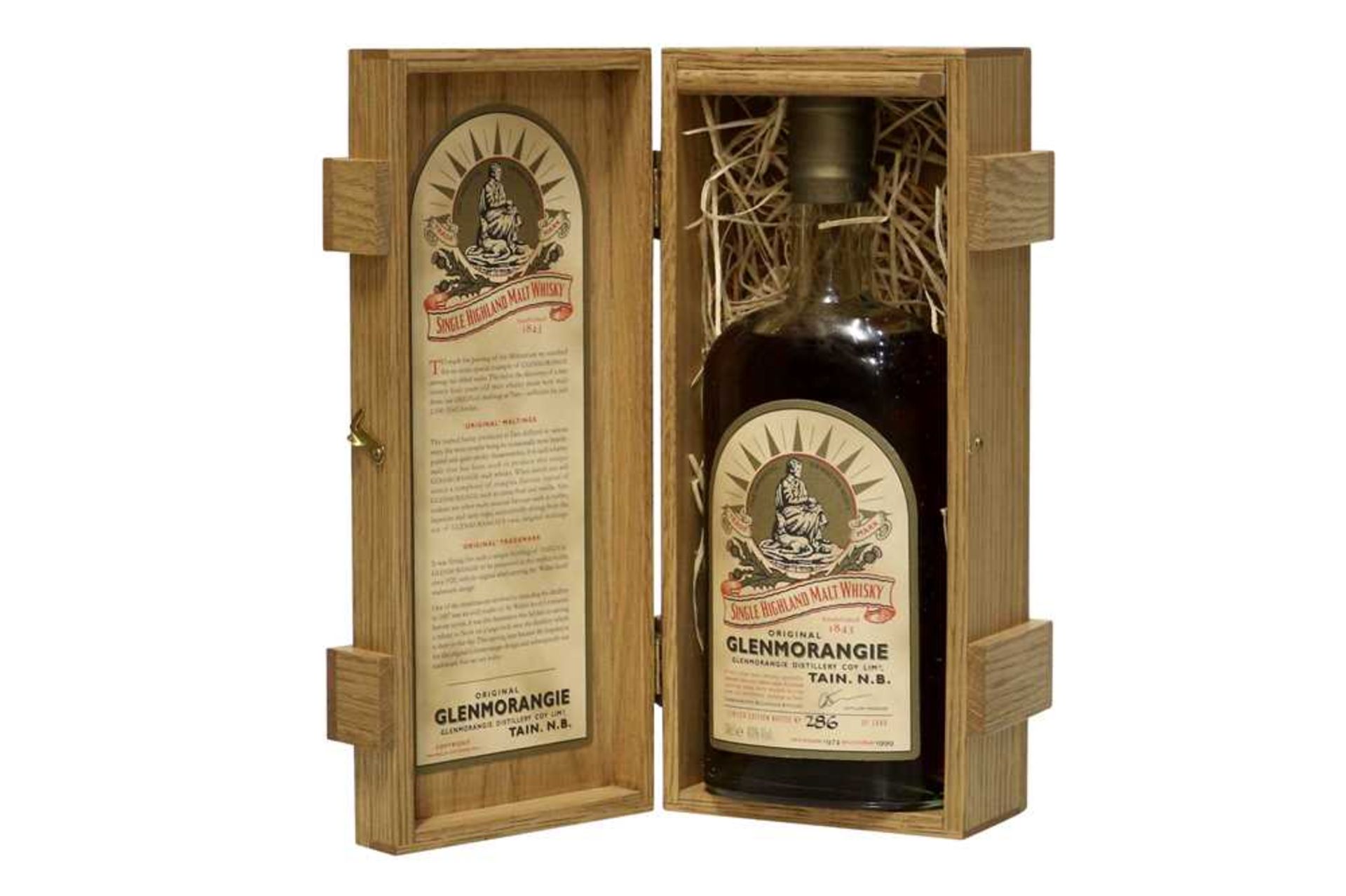 Glenmorangie, Single Highland Malt Whisky, Commemorative Millenium Bottling, 286/2000 - Image 2 of 2