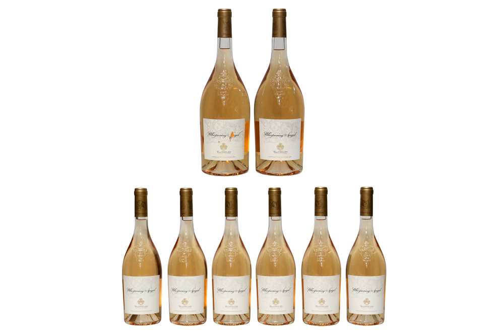 Whispering Angel, Cave d'Esclans, Côtes de Provence, 2021, six bottles and two magnums