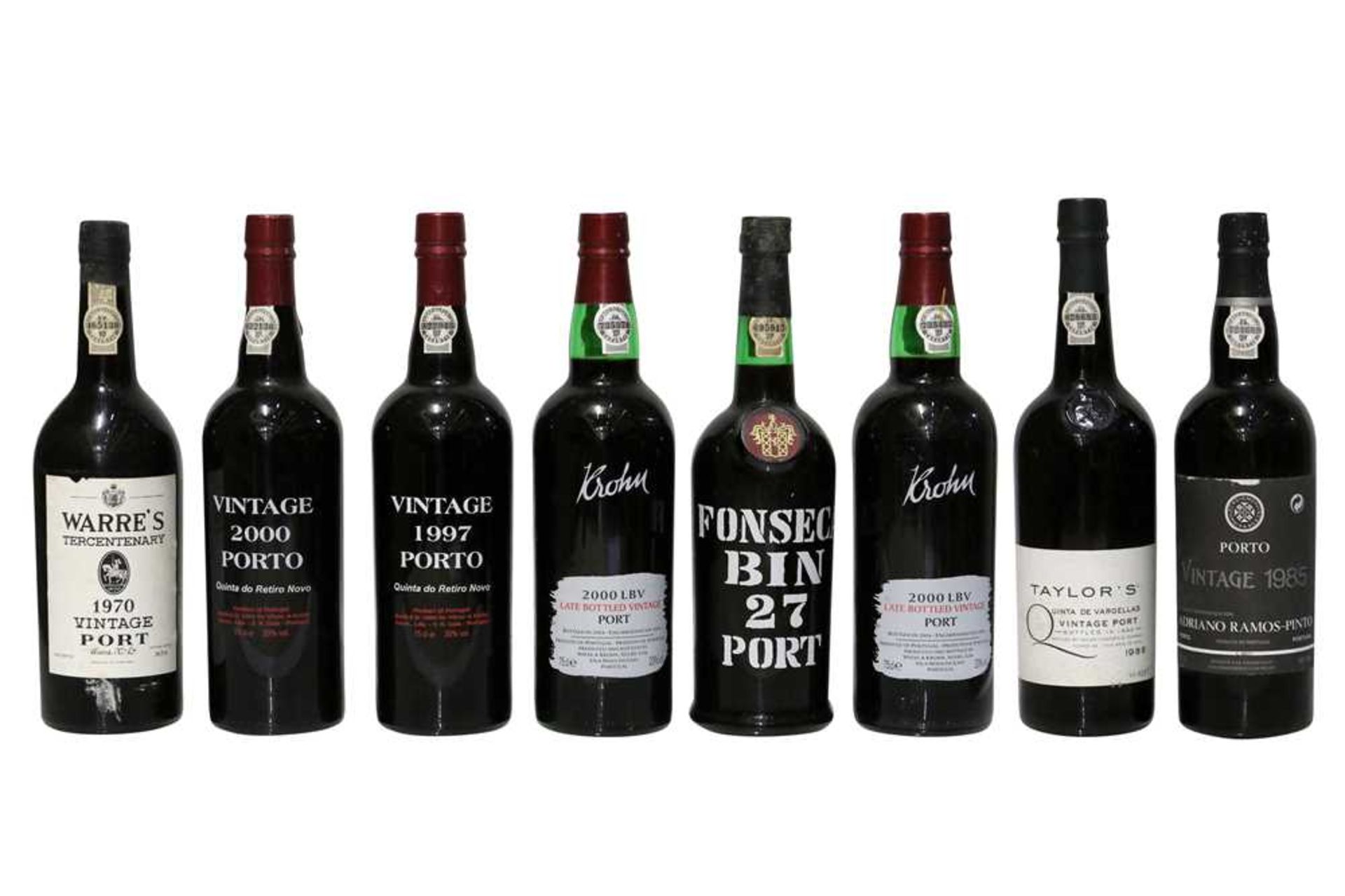 Assorted Port: Warres Tercentenary, 1970 and others