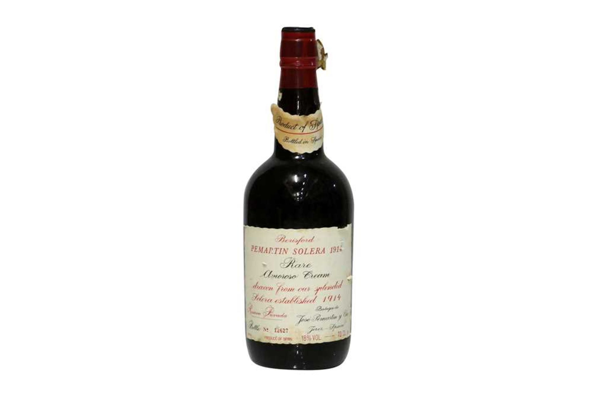 Pemartin, Rare Amoroso Cream Sherry, Solera 1914, one bottle