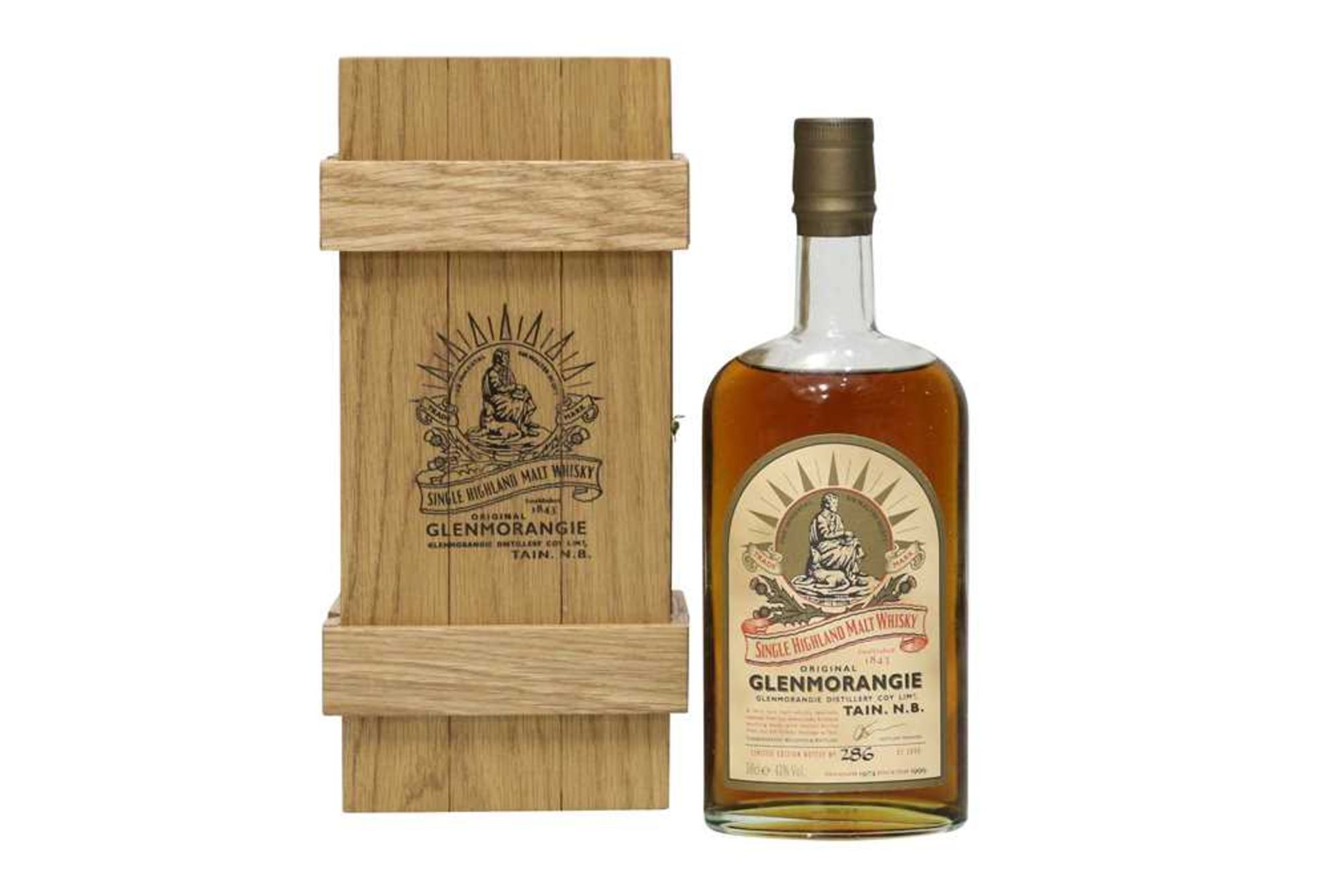 Glenmorangie, Single Highland Malt Whisky, Commemorative Millenium Bottling, 286/2000