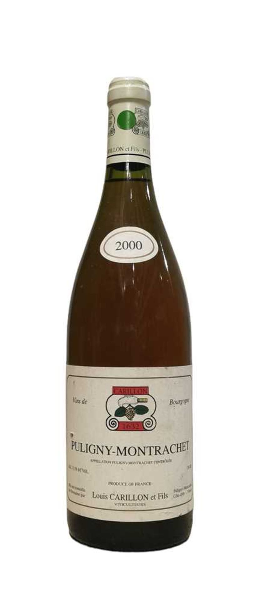 Puligny-Montrachet, Louis Carillon et Fils, 2000, one bottle