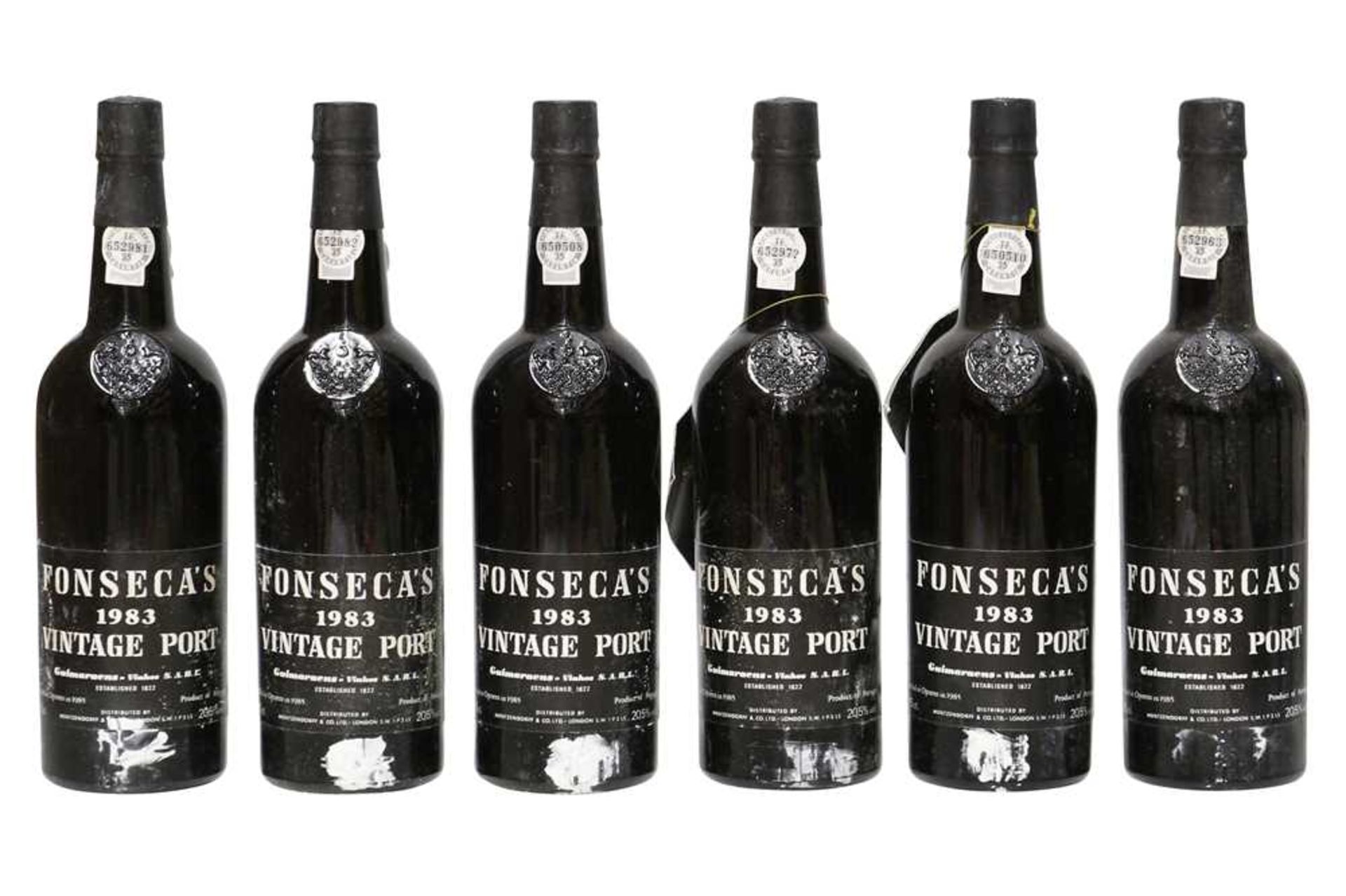 Fonseca, Vintage Port, 1983, six bottles