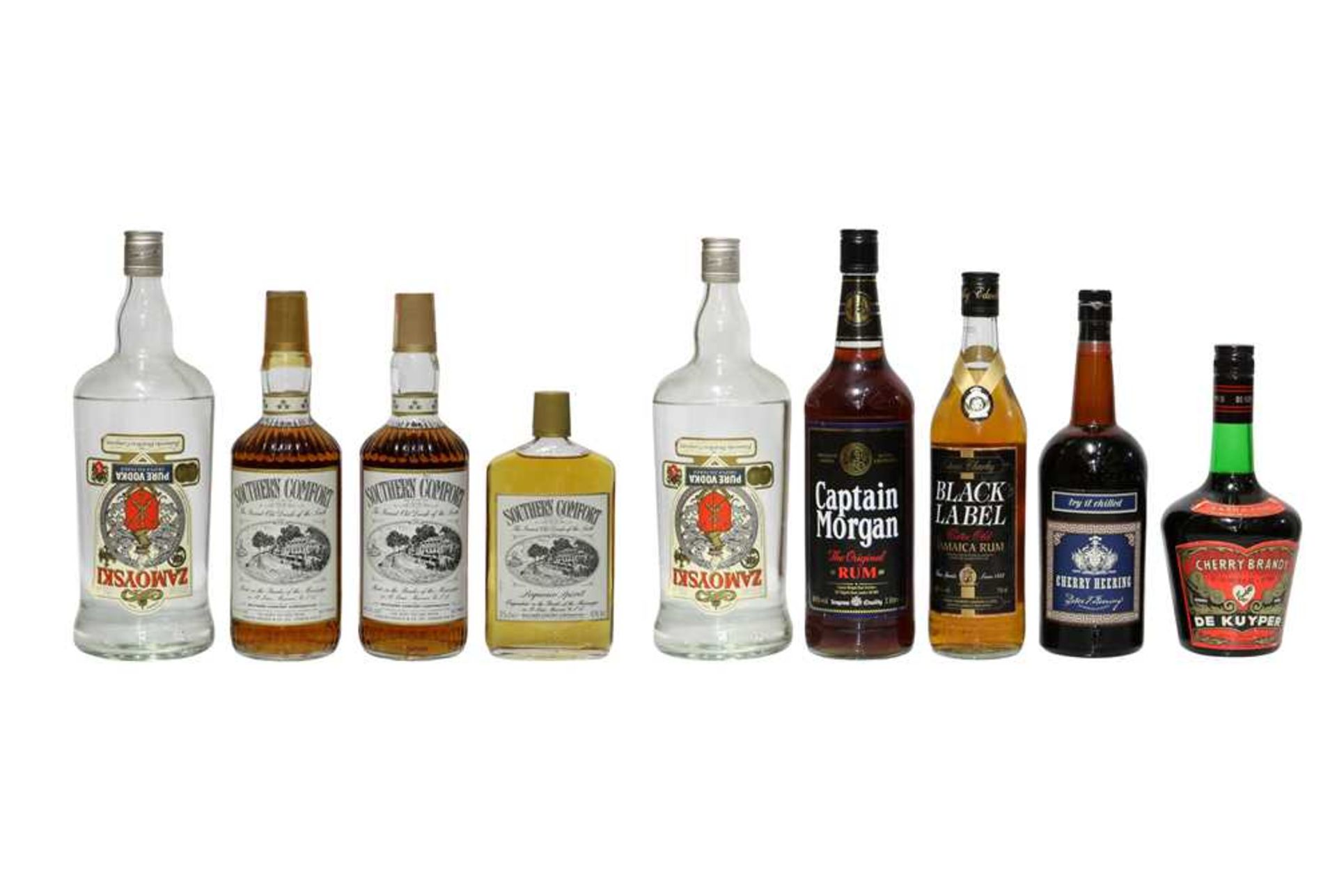 Assorted Rum and other spirits