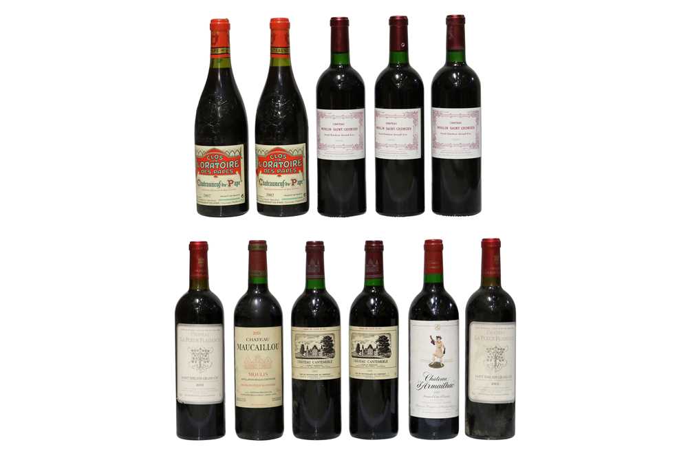 Assorted French Red Wine, to include: Chateau d’Armailhac, 1995, one bottle and ten others