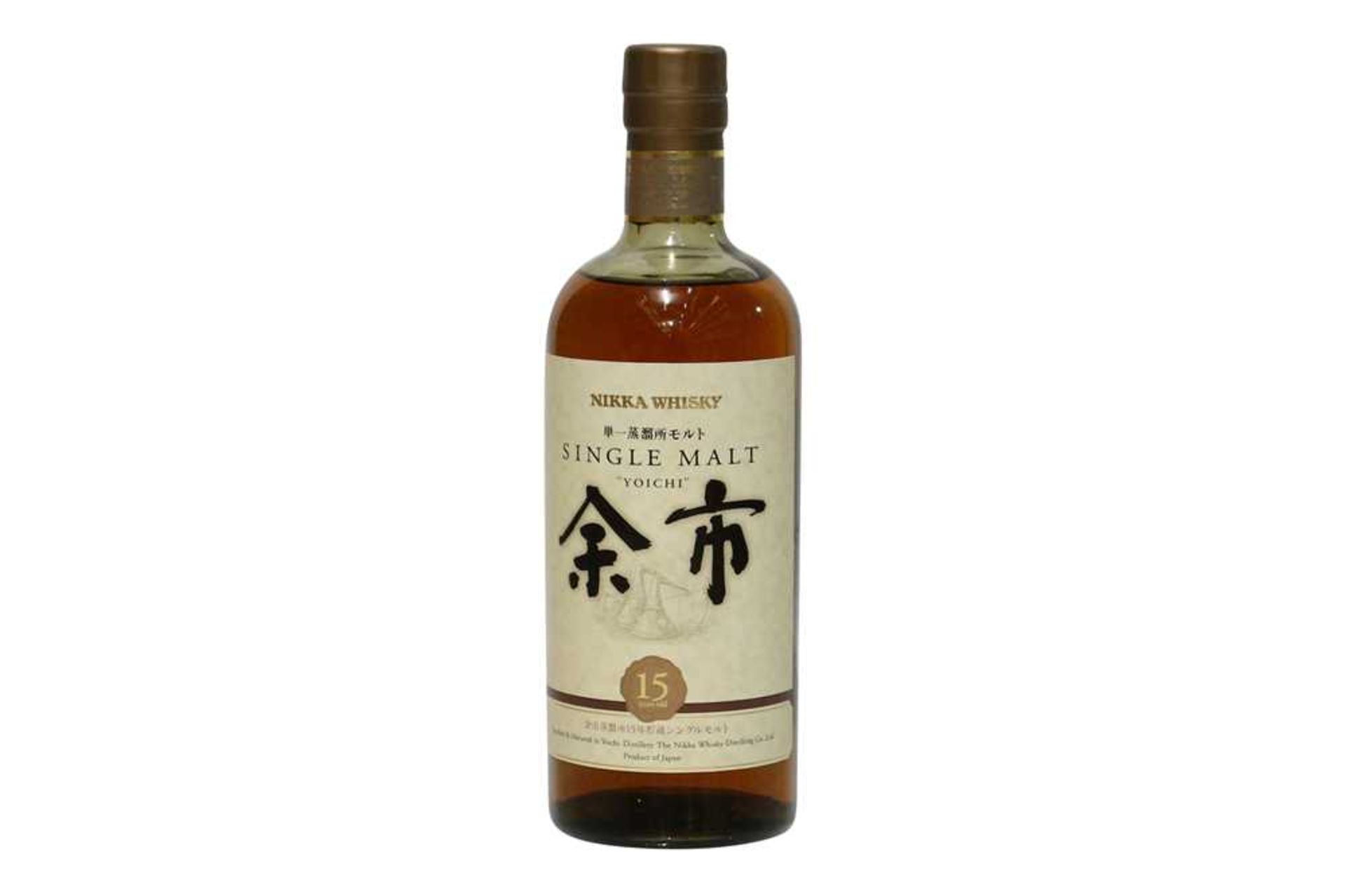 Yoichi, Nikka, Single Malt Japanese Whisky, 15 Years old, one bottle