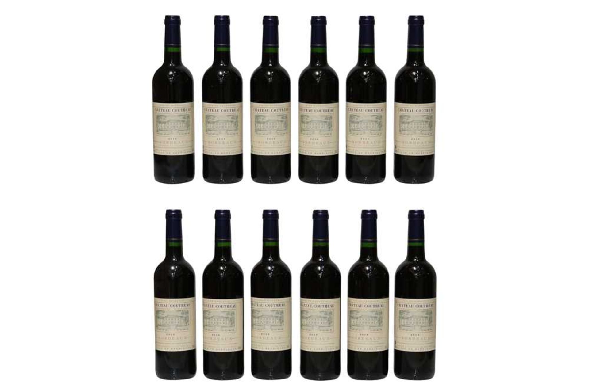 † Chateau Coutreau, Bordeaux, 2018, twelve bottles (two six bottle OCCs)