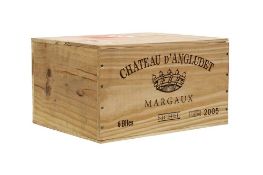 † Chateau d'Angludet, Margaux, 2005, six bottles (OWC)