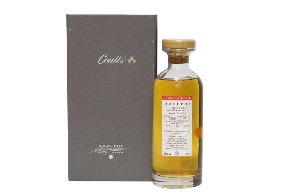 Clynelish, Single Malt Scotch Whisky, Aged 25 Years, distilled 1989, bottled in 2014, one bottle