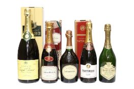 Assorted Champagne: Laurent Perrier, Taittinger etc