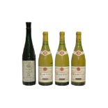 Assorted White Wine: Guigal Hermitage Blanc and one other, four bottles