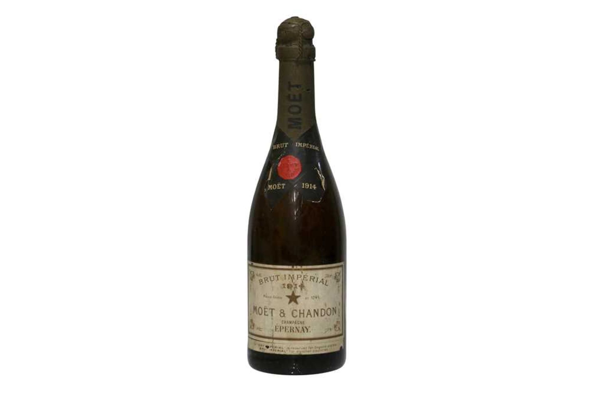 Moet & Chandon, Epernay, 1914, one bottle