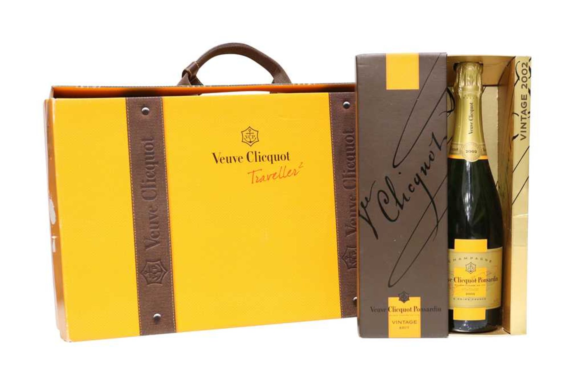 Veuve Clicquot Ponsardin, Reims, 2002, one bottle and a Veuve Clicquot carry case - Image 3 of 3