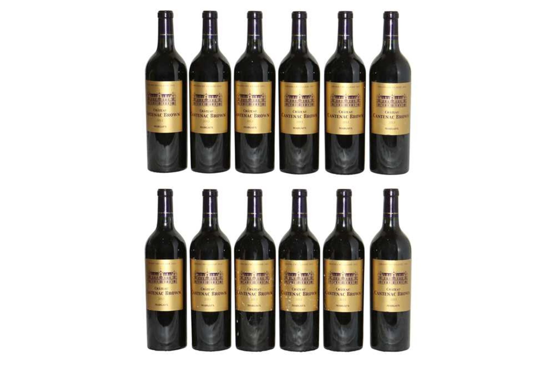 Château Cantenac Brown, 3ème Cru Classé, Margaux, 2013, twelve bottles