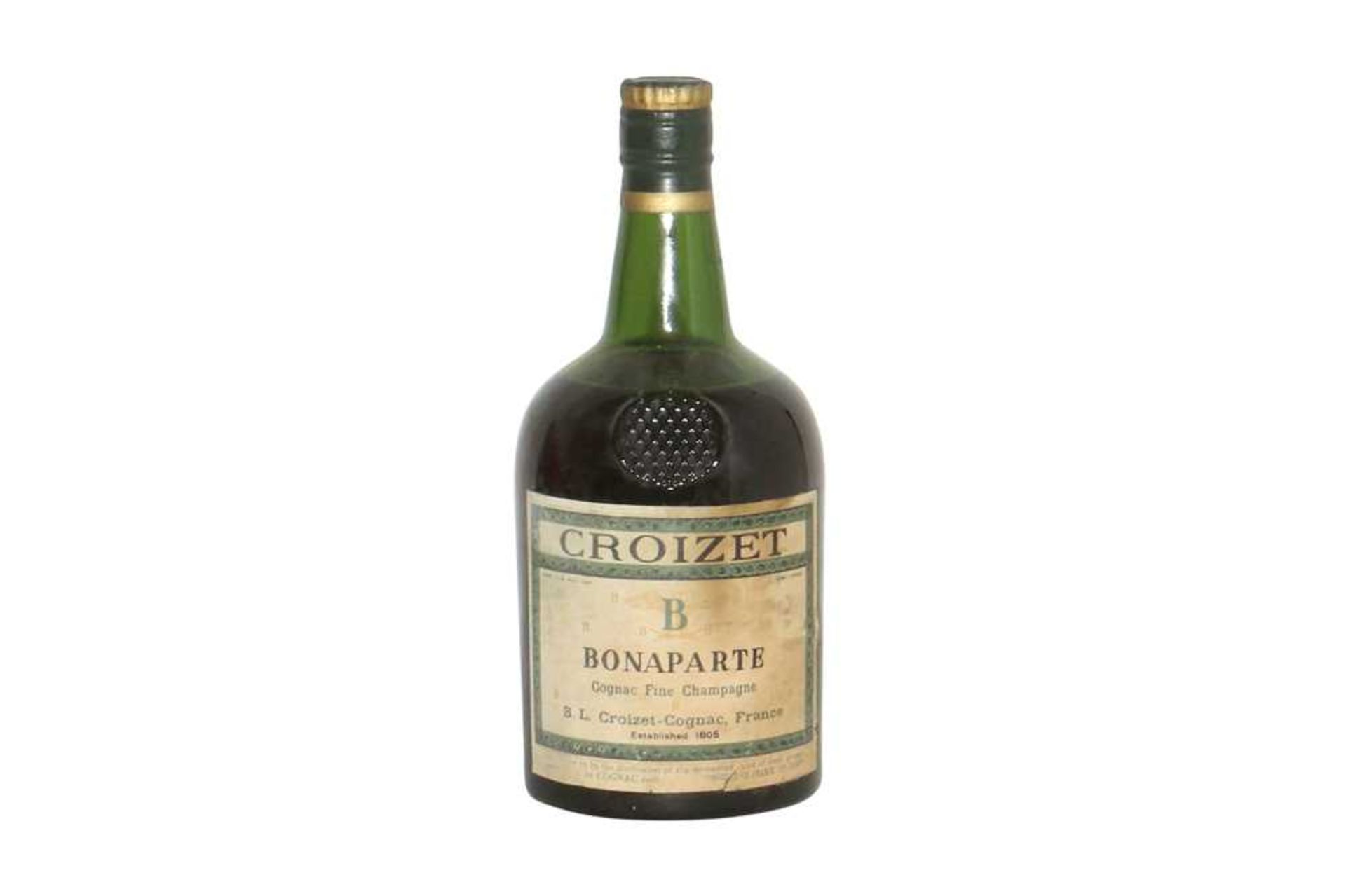Croizet, Bonaparte Cognac Fine Champagne, one bottle