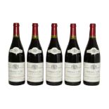Pommard, 1er Cru, Clos Micault, Heretier de Baudricourt, 1996, five bottles