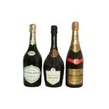 Assorted Champagne: Billecart-Salmon, 1989, Charles Lafitte, 1985 and Perrier Jouet, 1992