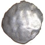 Aunt Cost Half. Corieltavi. c.10BC-AD10. Celtic silver half unit. 11mm. 0.55g.