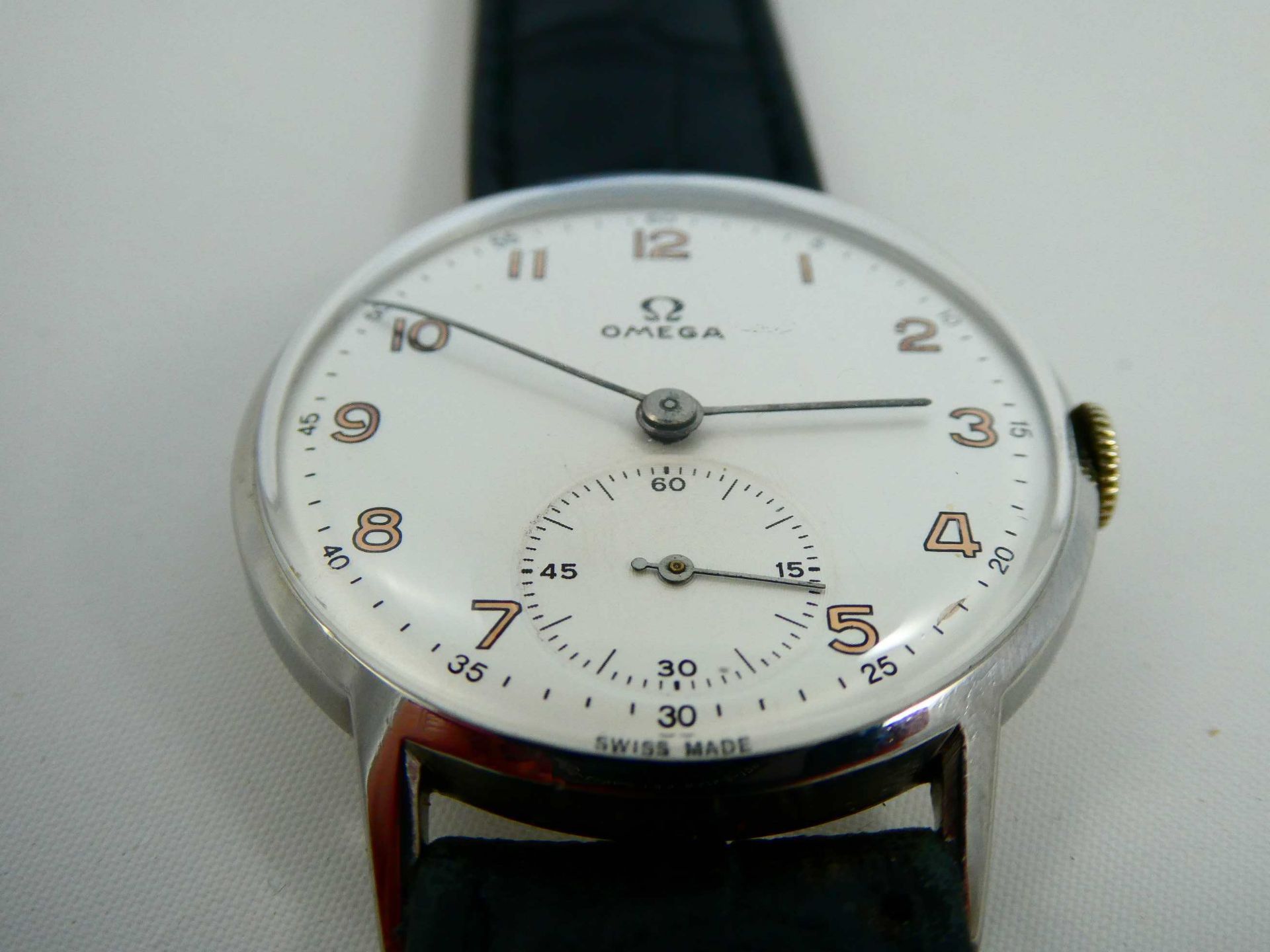 Omega Armbanduhr 40- er Jahre Oversize - Image 3 of 5