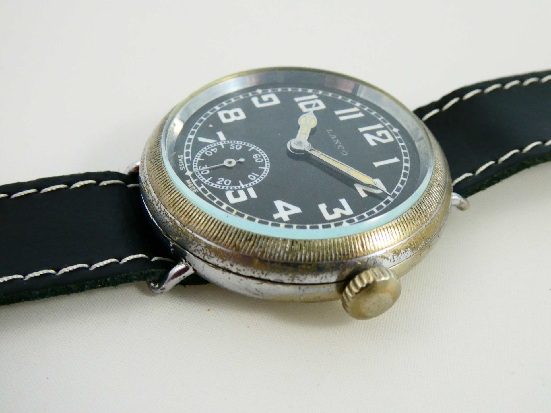 Lanco Herrenuhr Oversize aus 1930/40