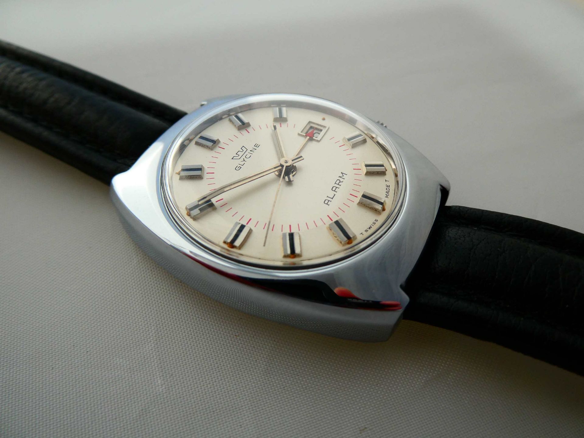 Herrenuhr GLYCINE mit Alarm - Image 2 of 4