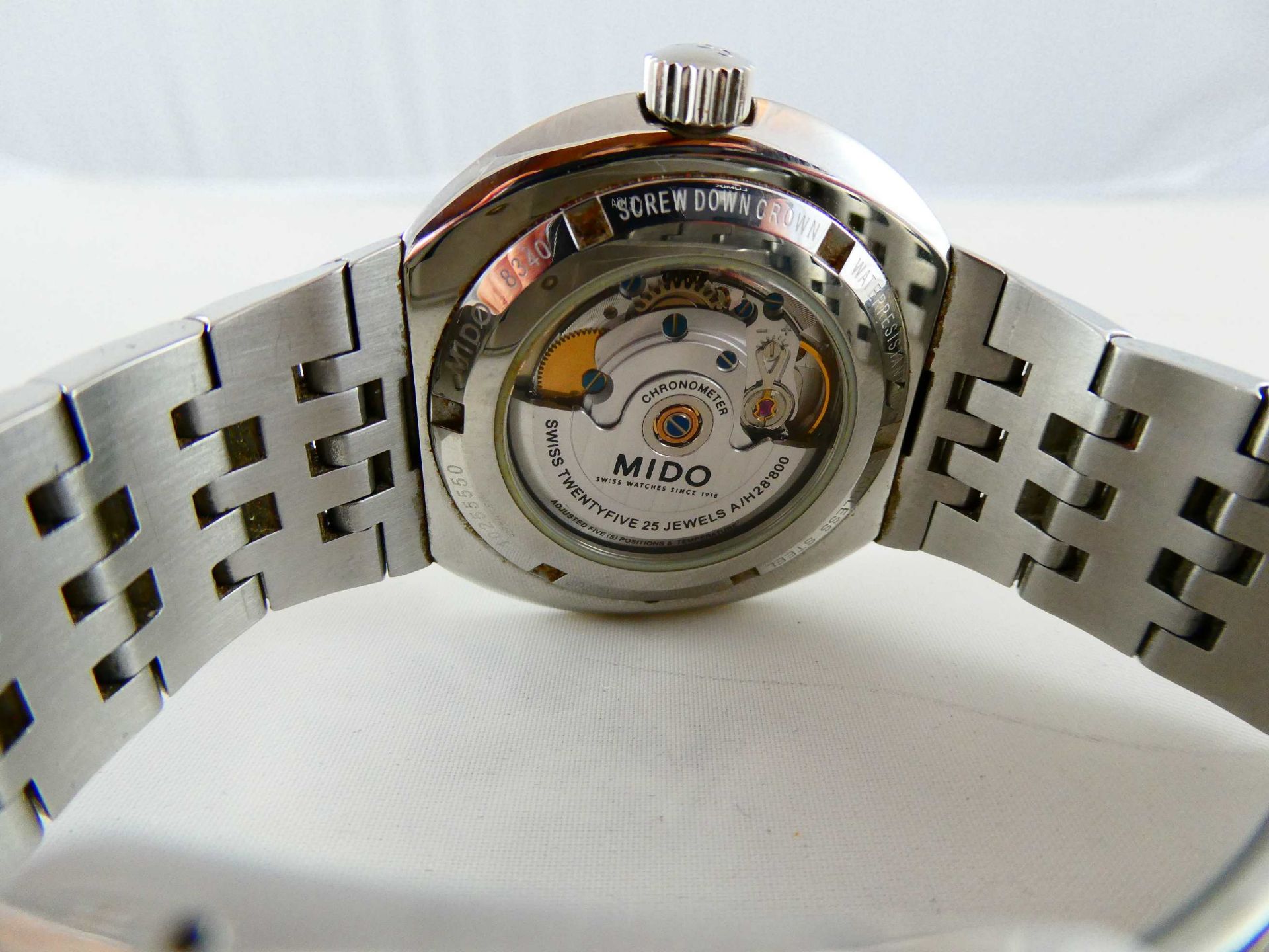 Mido Chronometer Herrenuhr - Image 4 of 6