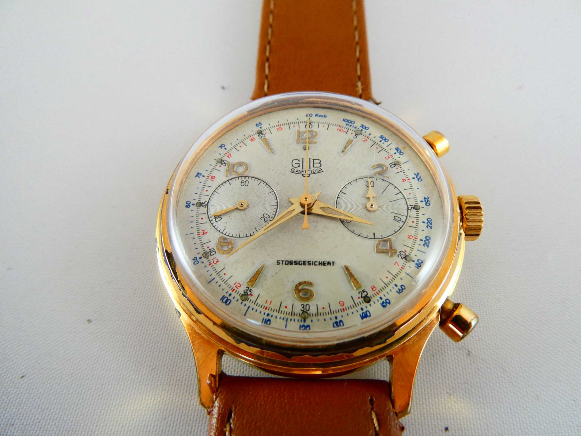 GUB ( Glashütte ) Chronograph Kal. 64