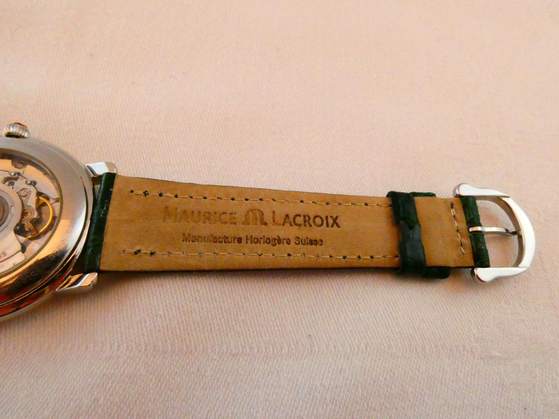 Maurice Lacroix Grand Date Classic in Stahl/Gold - Image 5 of 7