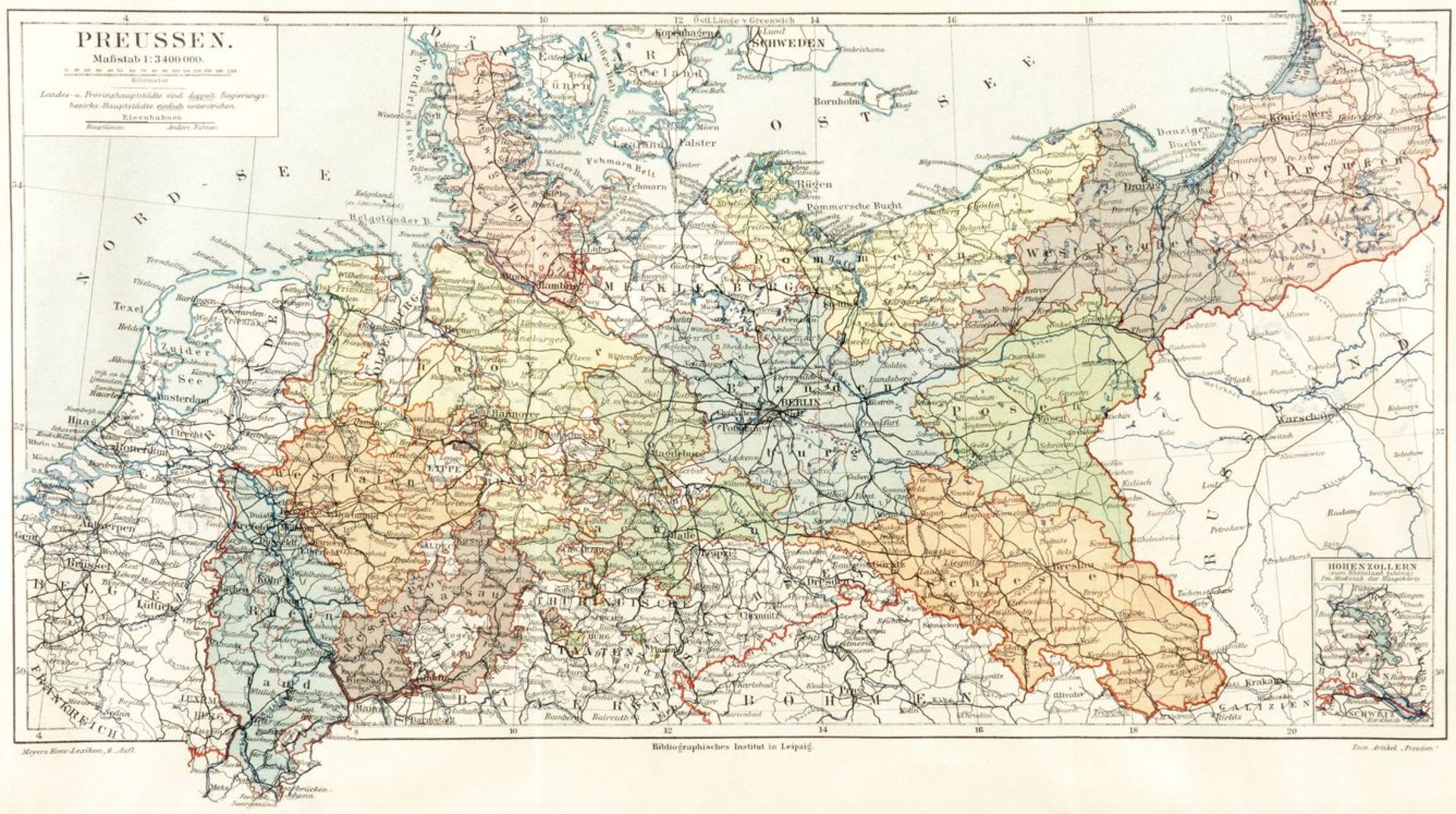 Konvolut Preußen Karten - Bild 2 aus 4