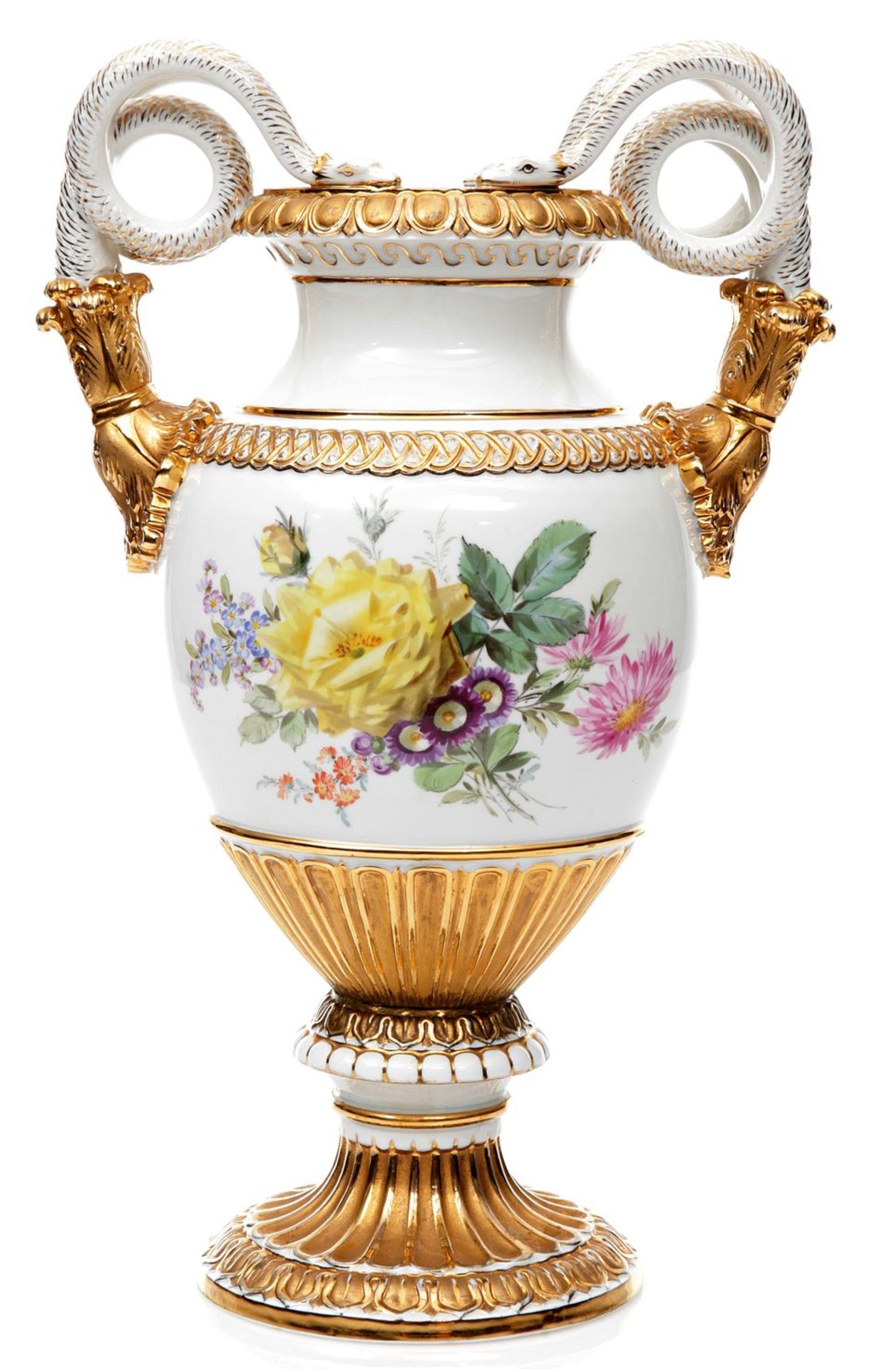 Gr. Schlangenhenkelvase - Image 2 of 2