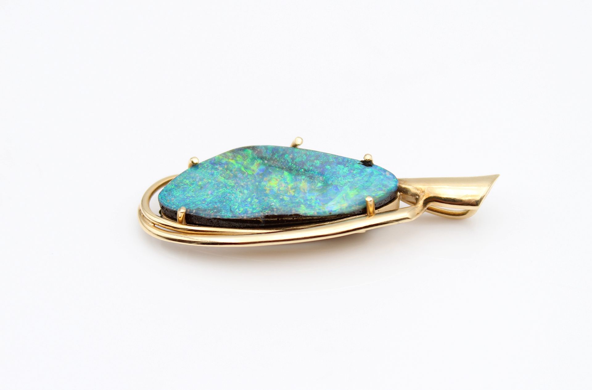 Great boulder opal pendant - Image 3 of 4