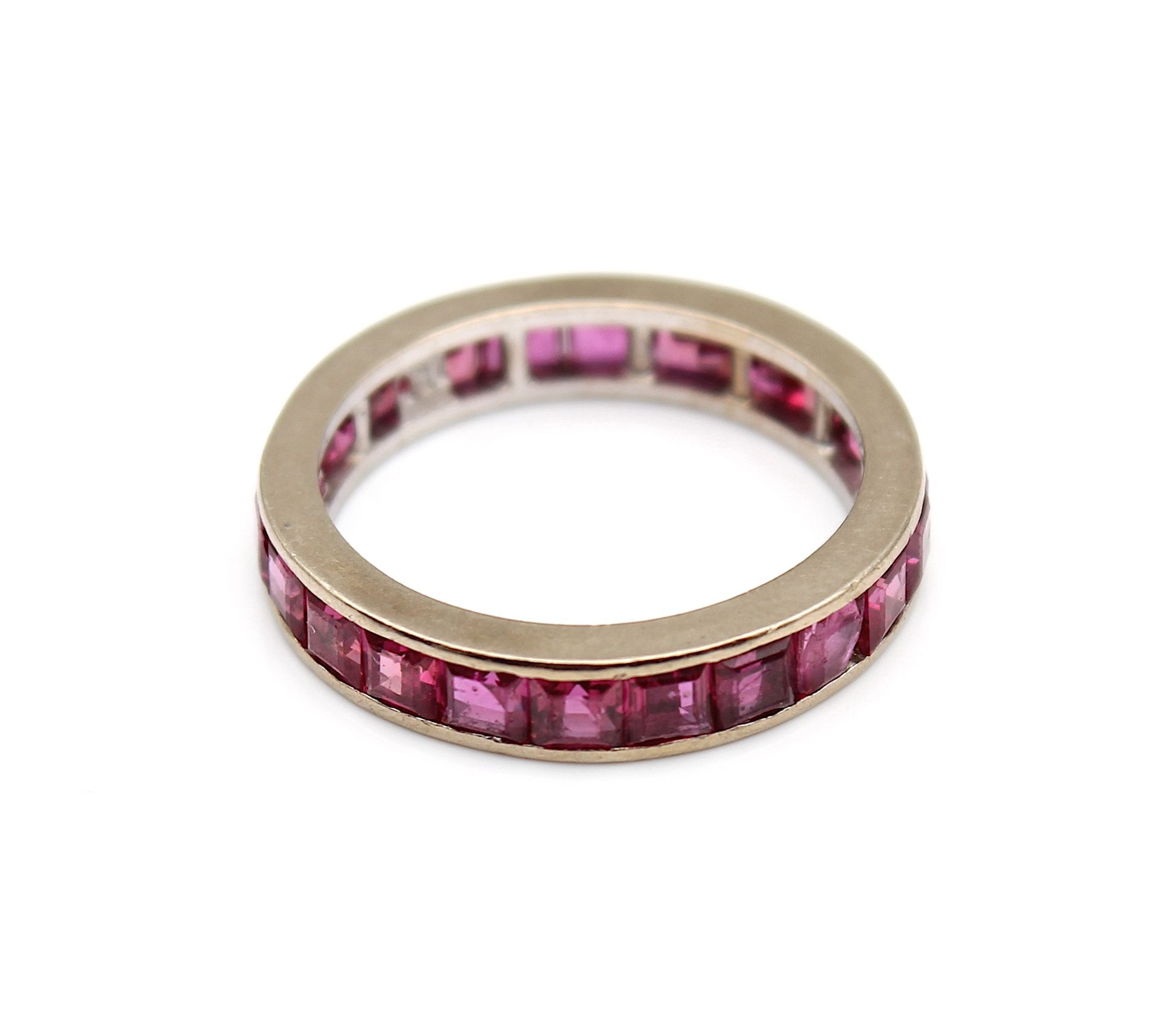 Great memoire ring with pink sapphires - Image 3 of 4