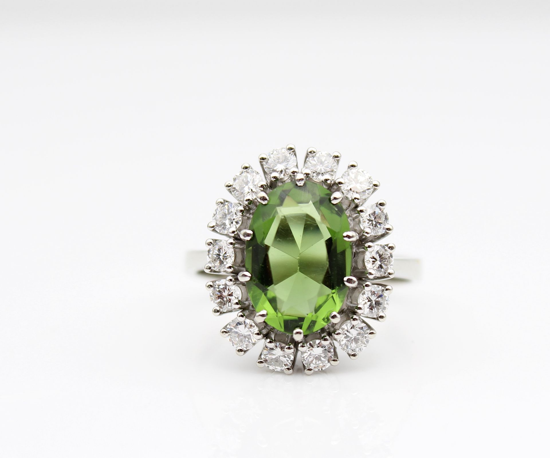 Jewel style ring with brilliants - Image 3 of 4