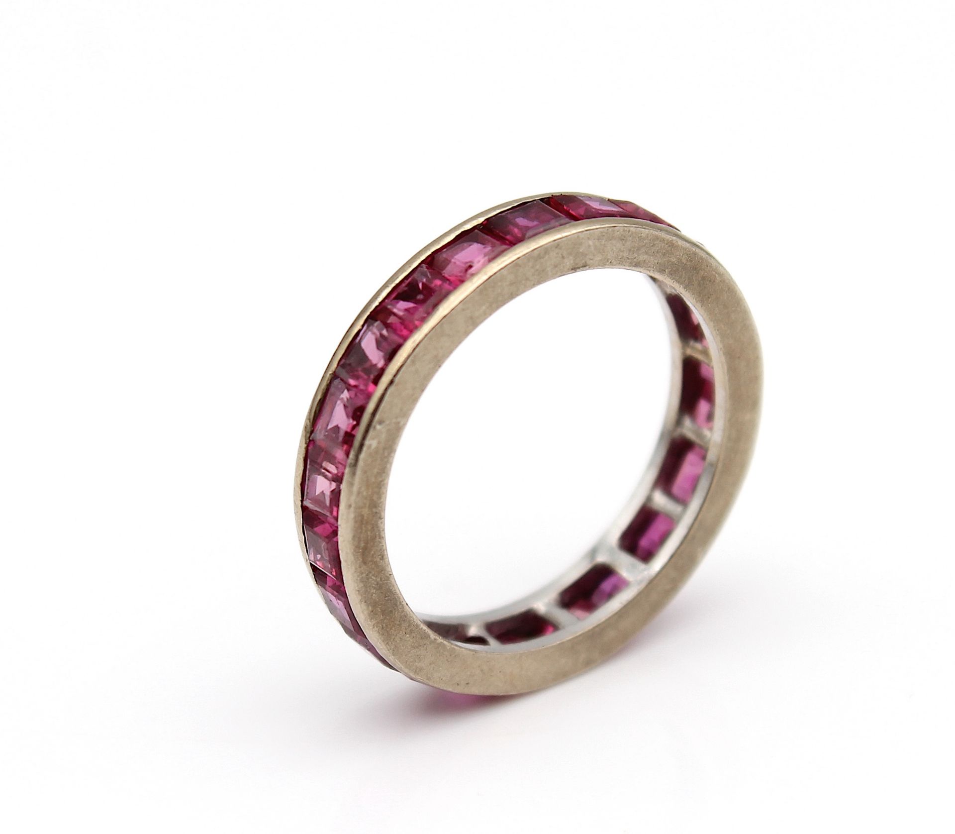 Great memoire ring with pink sapphires - Image 2 of 4