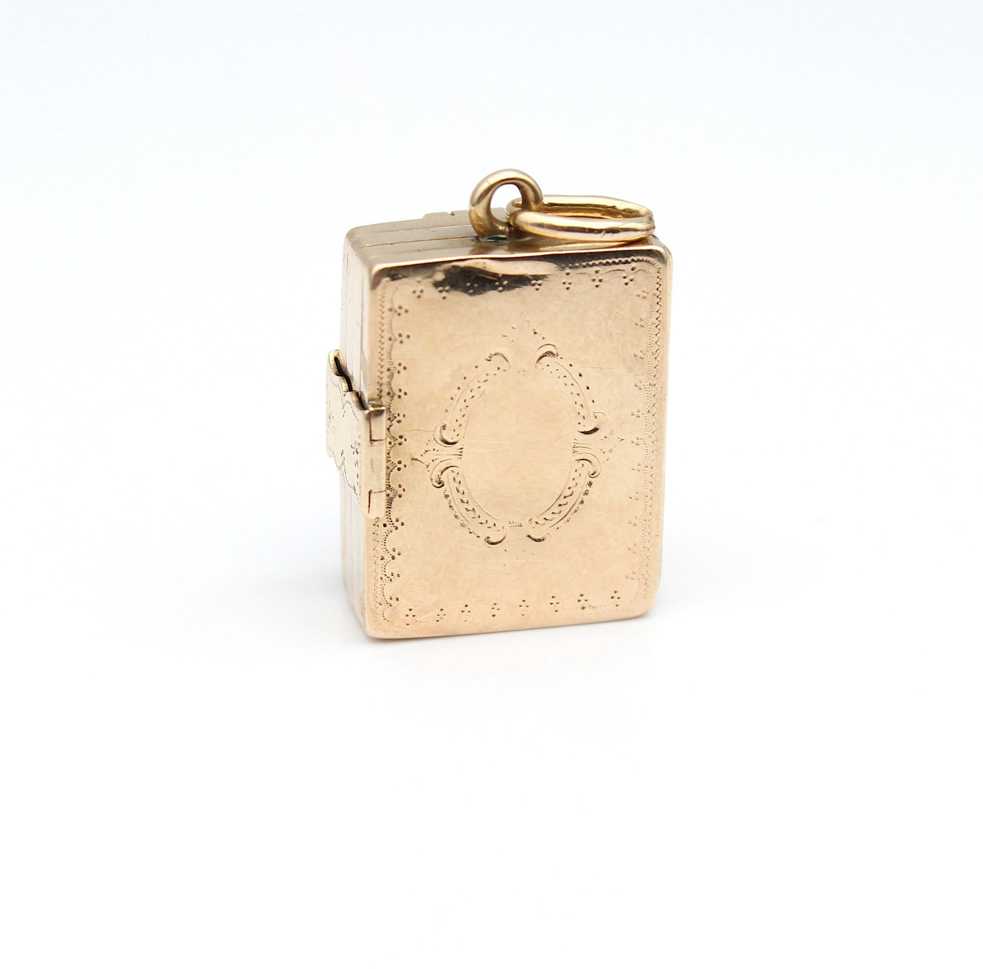 Interesting pendant / locket around 1900 - Image 3 of 6