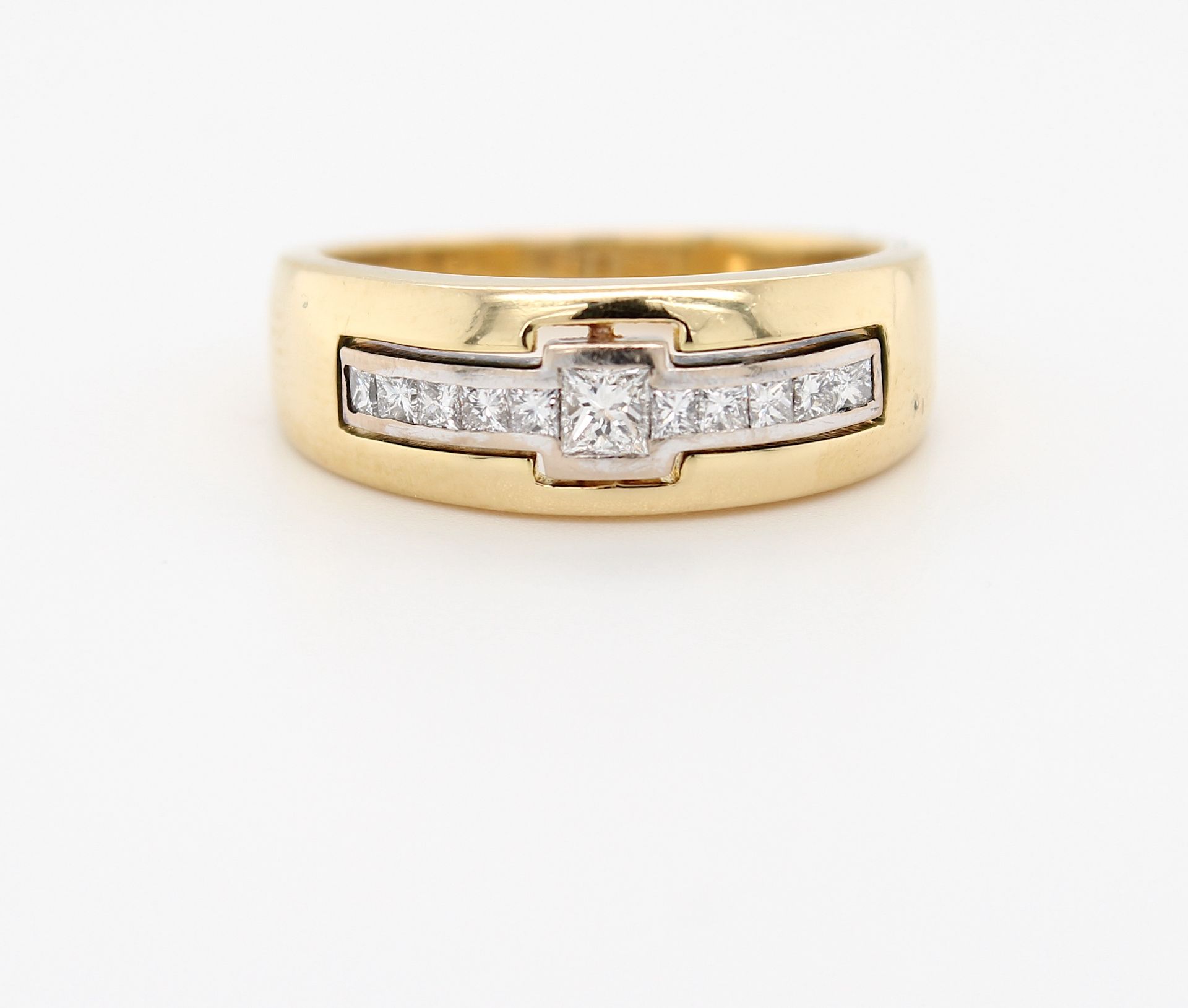 Ring with diamonds, total ca. 0,34 ct